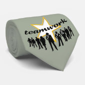 Teamwerk Stropdas (Opgerold)