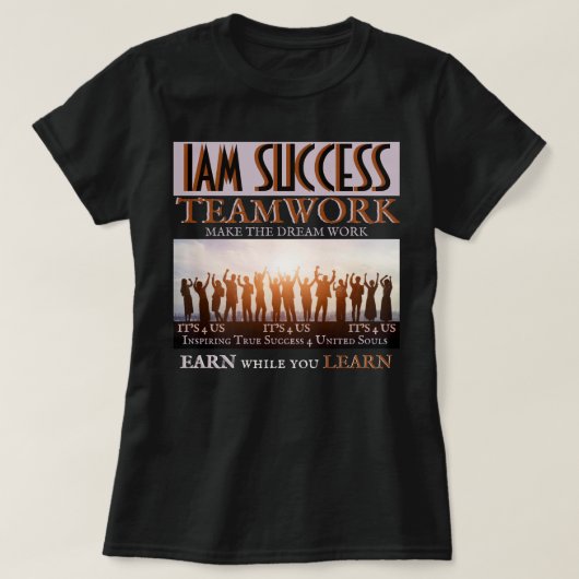 TEAMWERK T-SHIRT (Design voorkant)
