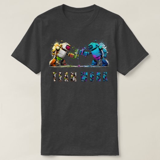 Teamwerk T-shirt (Design voorkant)
