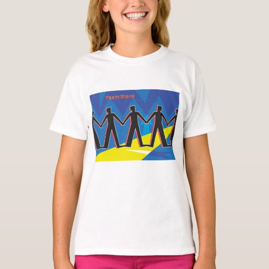 Teamwerk T-shirt (Voorkant)