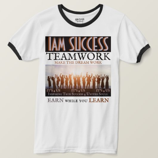 TEAMWERK T-SHIRT (Design voorkant)
