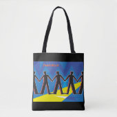 Teamwerk Tote Bag (Voorkant)