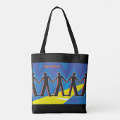 Teamwerk Tote Bag (Achterkant)
