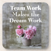 Teamwerkbalken Bier Onderzetter (Voorkant)