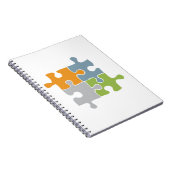 Teamwerkpuzzel Notitieboek (Rechterzijde)