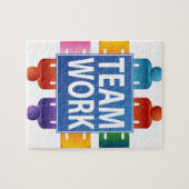 Teamwerktabel Legpuzzel (Horizontaal)