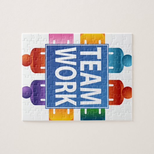 Teamwerktabel Legpuzzel (Horizontaal)
