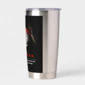 Teamwork Basketball Motivational Inspirational Geïsoleerde Drinkbeker (Links)