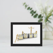 Teamwork - Briefkaart (Staand voorkant)