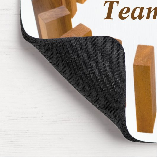 Teamwork Circle Mousepad Muismat (Hoek)