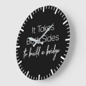 Teamwork Corporation Motivatie Grote Klok (Hoek)