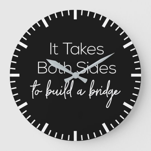 Teamwork Corporation Motivatie Grote Klok (Voorkant)