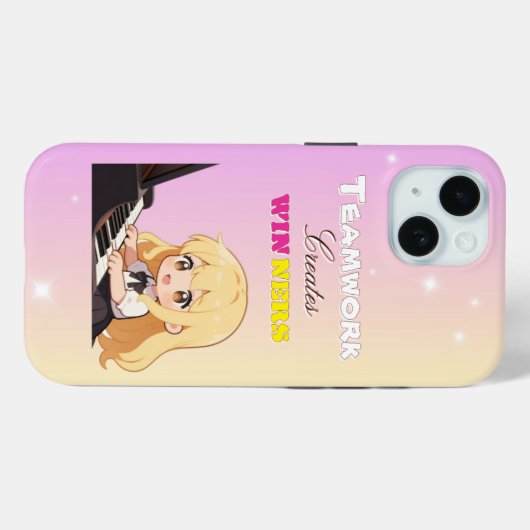 Teamwork creëert winnaars 2 Case-Mate iPhone case (Achterkant (horizontaal))