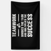 Teamwork Divides The Task And Multiplies Success Spandoek (Verticaal)