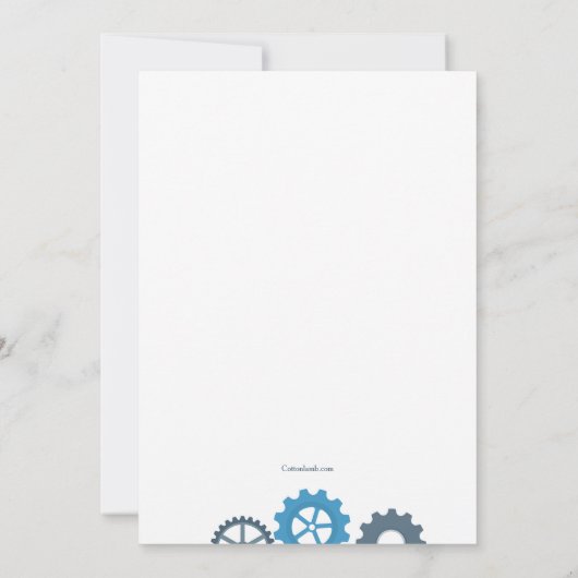 Teamwork Employee Appreciation Kaart (Achterkant)