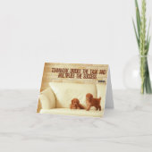 Teamwork Inspirerend Greeting Note Kaart (Voorkant)