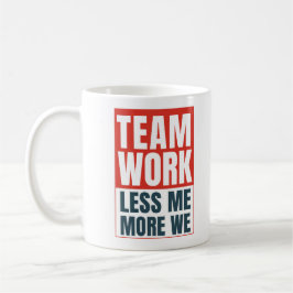 Teamwork Inspirerend Quote Personeel Kantoor Gift Koffiemok