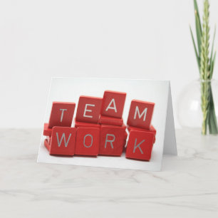 Teamwork-Kaart Kaart