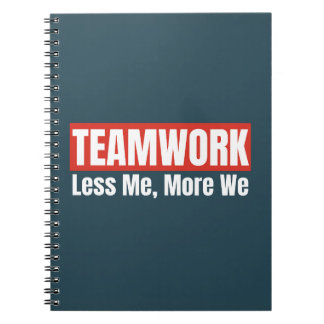 Teamwork Kantoor Business Collectief Samenwerker G Notitieboek