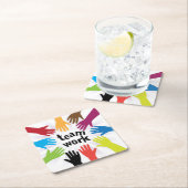 teamwork kartonnen onderzetters (Insitu)