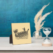 Teamwork maakt de stream werk, Dragon Boat Racing Fotoplaat (Insitu)