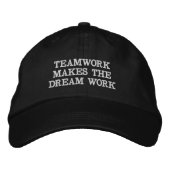 TEAMWORK MAAKT HET DREAMWERK GEBORDUURDE PET (Voorkant)