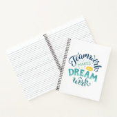 Teamwork maakt het droomwerk notitieboek (Binnen)