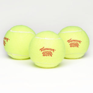 Teamwork maakt het droomwerk tennisballen