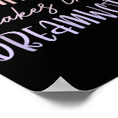 Teamwork Makes The Dreamwork Employee Team Motivat Poster (Hoek)