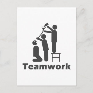 Teamwork - Motivatie koopwaar Briefkaart