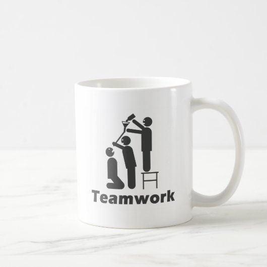 Teamwork - Motivatie koopwaar Koffiemok (Rechts)
