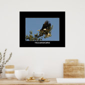 TEAMWORK Motivatie Photo Poster (Keuken)