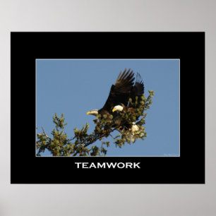 TEAMWORK Motivatie Photo Poster