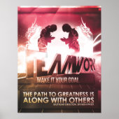 TEAMWORK - MOTIVATIE POSTER (Voorkant)