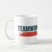 Teamwork Motiverend Personeel Zakelijk Cadeau Koffiemok (Links)