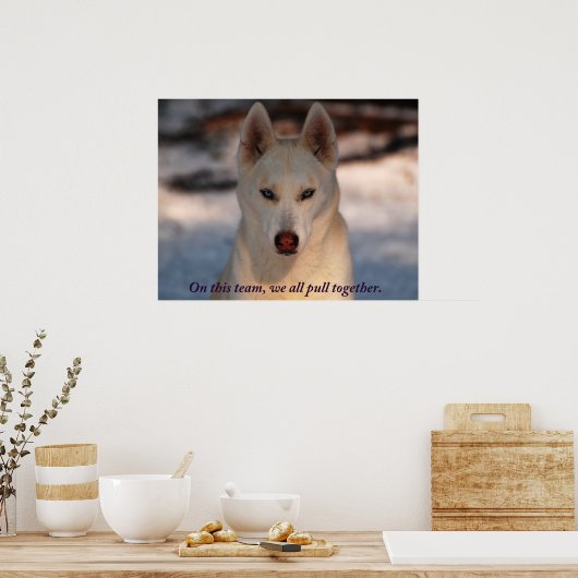 Teamwork Photo Poster (Keuken)