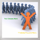 Teamwork Poster (Voorkant)