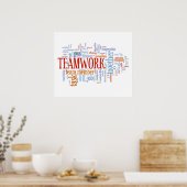 TEAMWORK POSTER (Keuken)