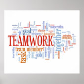 TEAMWORK POSTER (Voorkant)