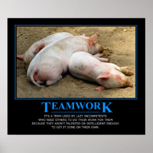 Teamwork poster