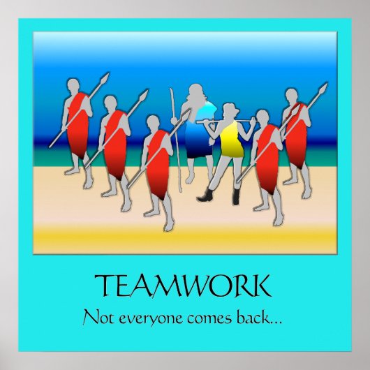 TEAMWORK POSTER (Voorkant)