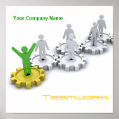 Teamwork Poster (Voorkant)