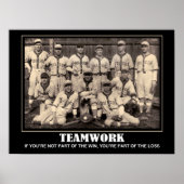 Teamwork... Poster (Voorkant)