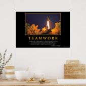 Teamwork Poster (Keuken)