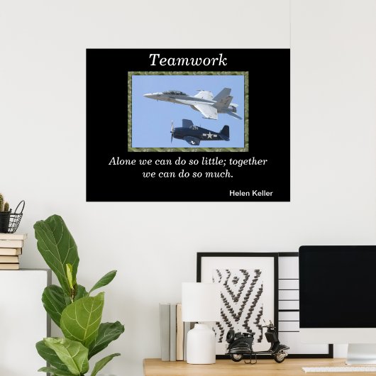 Teamwork Posters 9 (Thuiskantoor)