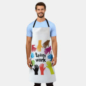 teamwork schort (Gedragen)