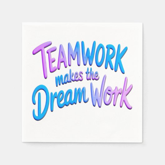 Teamwork Servet (Voorkant)