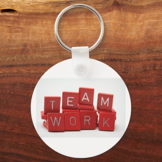 Teamwork Sleutelhanger (Voorkant)