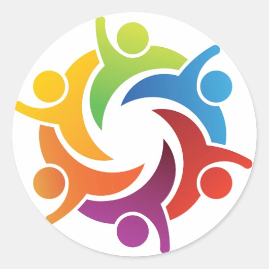 Teamwork Sticker - SRF (Voorkant)