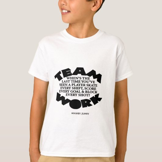 TEAMWORK T-SHIRT (Voorkant)